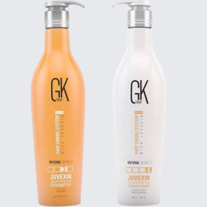 Global Keratin Zestaw Odżywka 650ml + Szampon Juvexin Color Protection do Włosów Farbowanych GK Hair