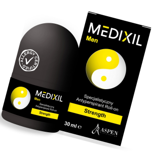 Medixil MEN Strenght Specjalistyczny Antyperspirant z Formułą MediDry Roll-on 30ml