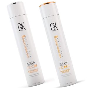 Zestaw Global Keratin GK Hair Color Protection SZAMPON 300ml + ODŻYWKA 300ml
